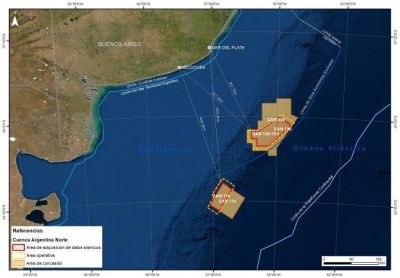 La búsqueda petrolera frente a Mar del Plata adjudicada por Macri e iniciada por Menem