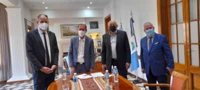 El gobernador de Neuquén y su vice recibieron a autoridades de ACIERA
