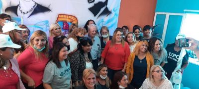 Andrés Rodríguez empezó su campaña en Catamarca y va por otra reelección al frente del gremio de estatales UPCN que comanda desde 1990