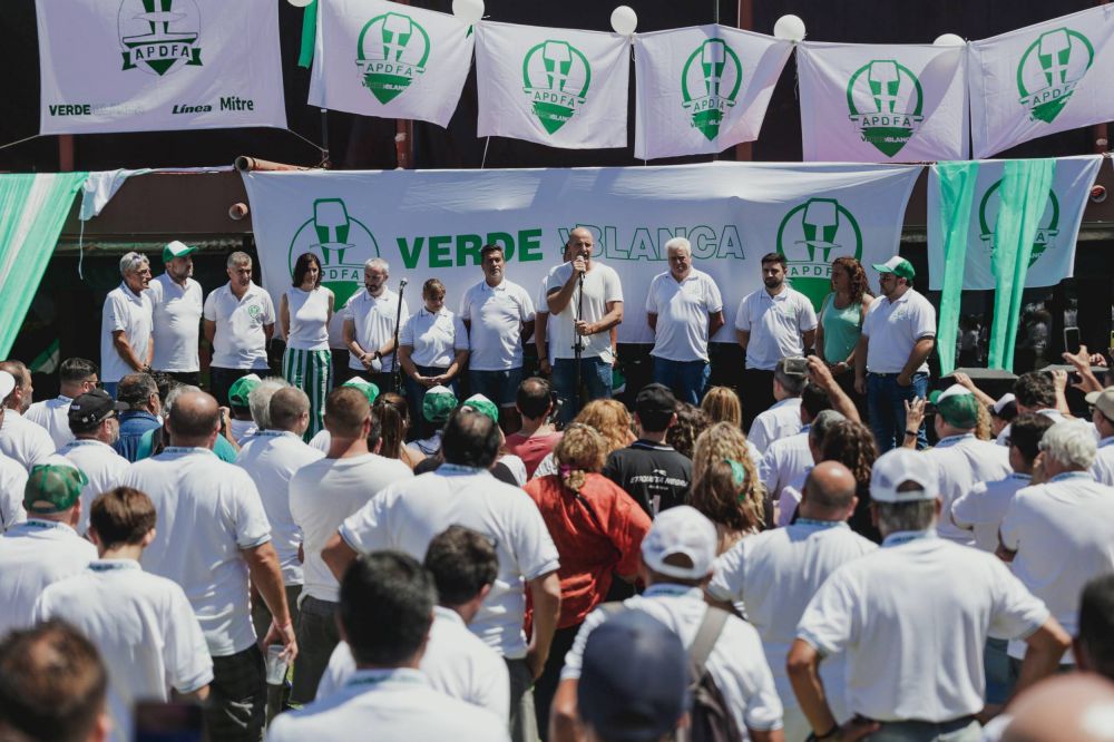 APDFA: La Lista Verde y Blanca denunci en el Ministerio de Trabajo las irregularidades de la eleccin