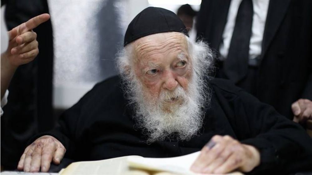 Falleci el rabino Chaim Kanievsky ZL a los 94 aos