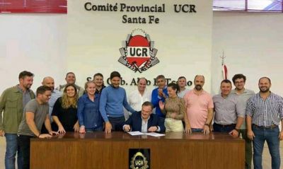 Felipe Michlig fue elegido para estar al frente del Comité Provincial de la UCR