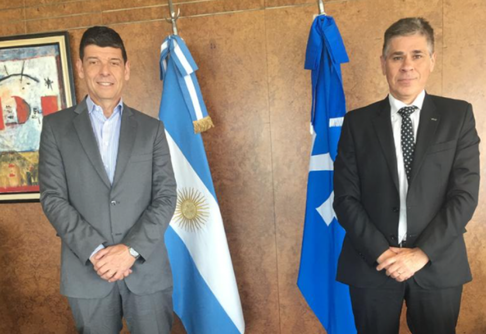 El rector de la UNAJ se reuni con el presidente de YPF