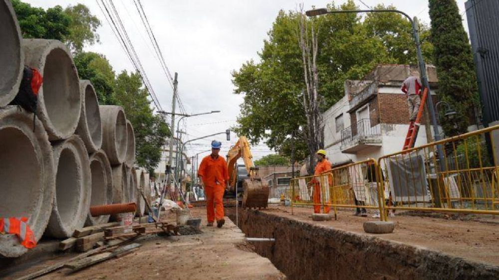 Soledad Mart�nez: �Trabajamos para que los vecinos puedan estar tranquilos cada vez que llueva�