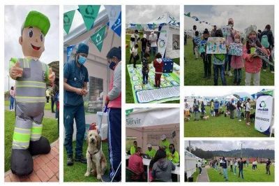 El encuentro ambiental �Urbaser en tu barrio� en Facatativ� y Soacha Cundinamarca.