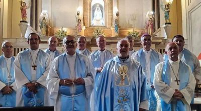 Obispos argentinos renuevan su compromiso pastoral ante la Virgen