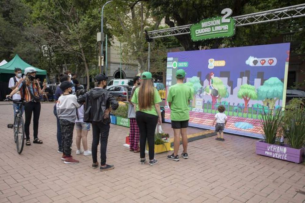 Aprend a reciclar con los juegos sustentables e interactivos que ofrece la Ciudad