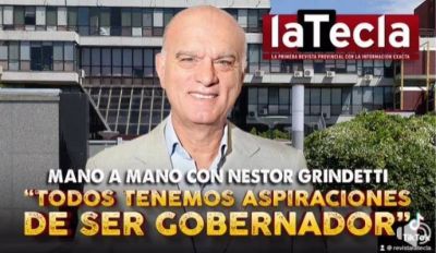 Grindetti: �Todos tenemos aspiraciones de ser Gobernador, y son todas leg�timas�