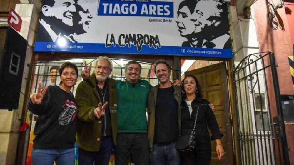 Mximo Kirchner estuvo en la inauguracin de una Unidad Bsica de la Cmpora en Quilmes Oeste