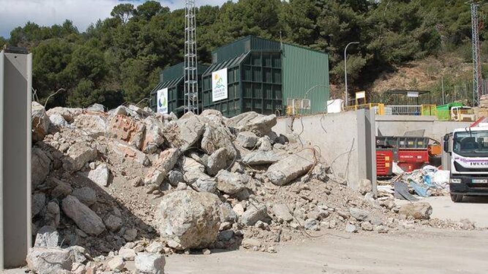 El centro ambiental de Marbella gestiona casi 300.000 toneladas de materiales de construccin