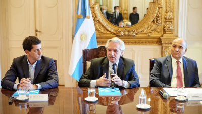 Alberto Fern�ndez trata de contener la interna pol�tica para evitar que se profundice la crisis econ�mica