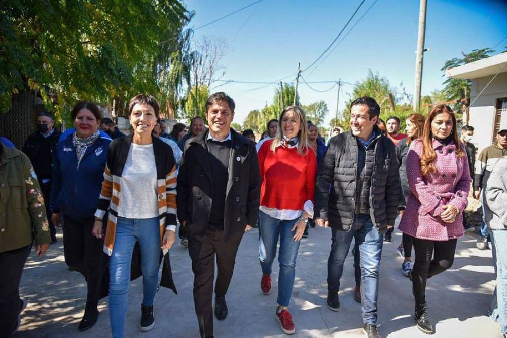 Mayra, junto a Kicillof en La Ribera: nuestra agenda es la de los vecinos