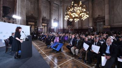 Cristina Fernández aseguró que la Patria 