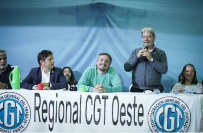 M�ximo se mostr� con Kicillof y pidi� por la 