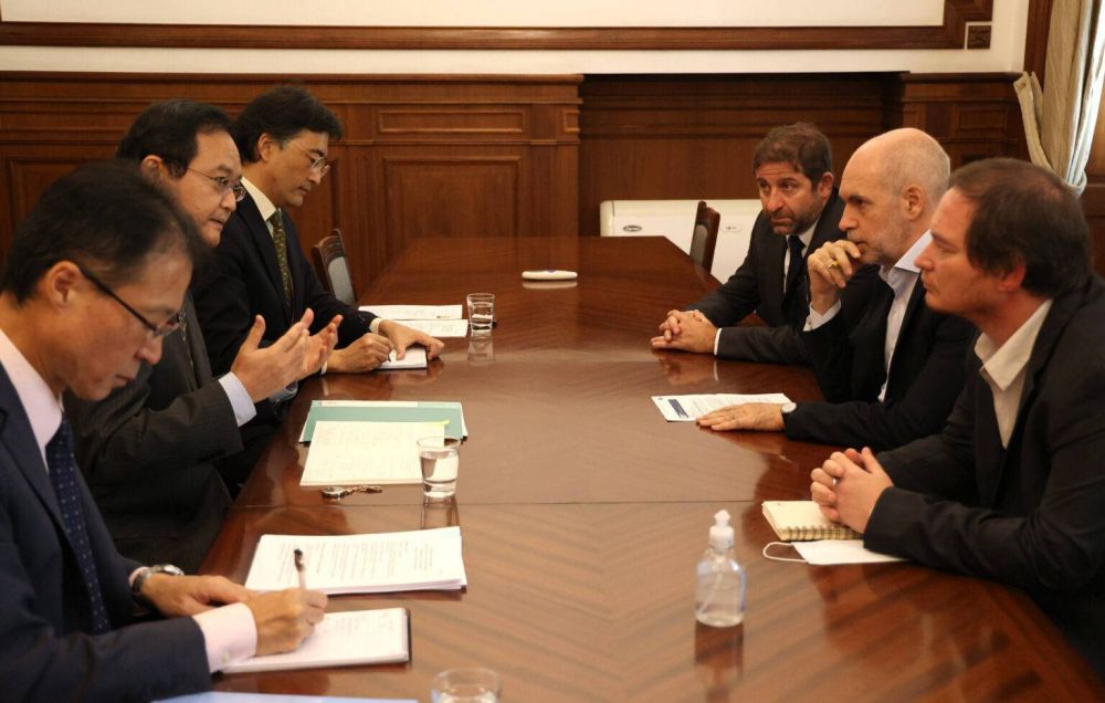 Rodrguez Larreta se reuni con el embajador de Japn