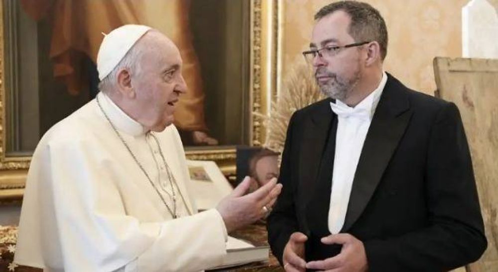 El Papa recibe en el Vaticano al nuevo Embajador de Ucrania ante la Santa Sede