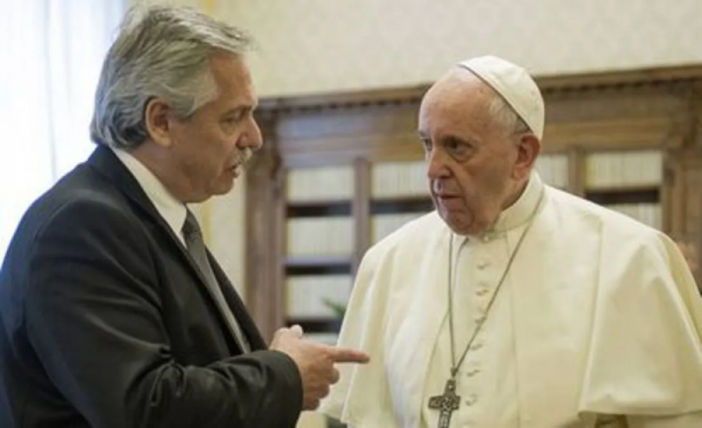 El Papa le pide al presidente 