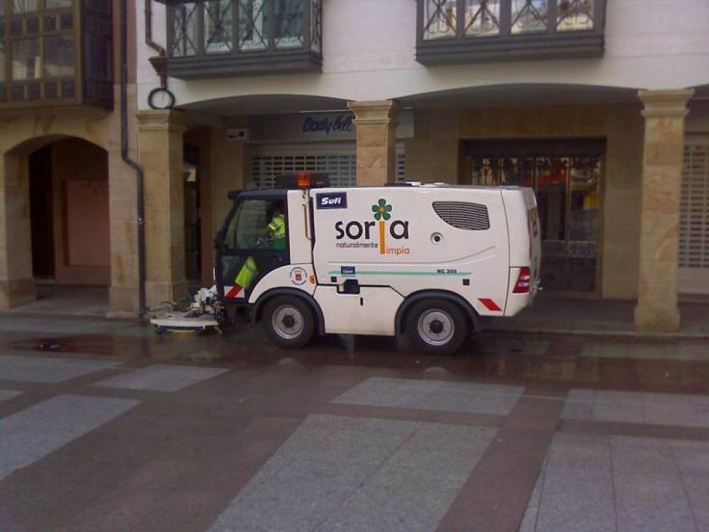 El pliego de limpieza y recogida de basuras del ayuntamiento de Soria incluye mejoras de personal y servicios
