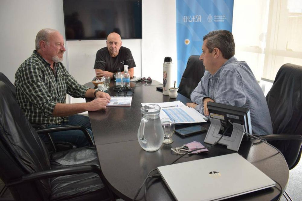 OSSE gestiona obras con Nacin para ampliar el abastecimiento de agua en barrios del sur