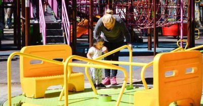 Incorporan juegos inclusivos y nuevas canchas en el Parque de Albertina