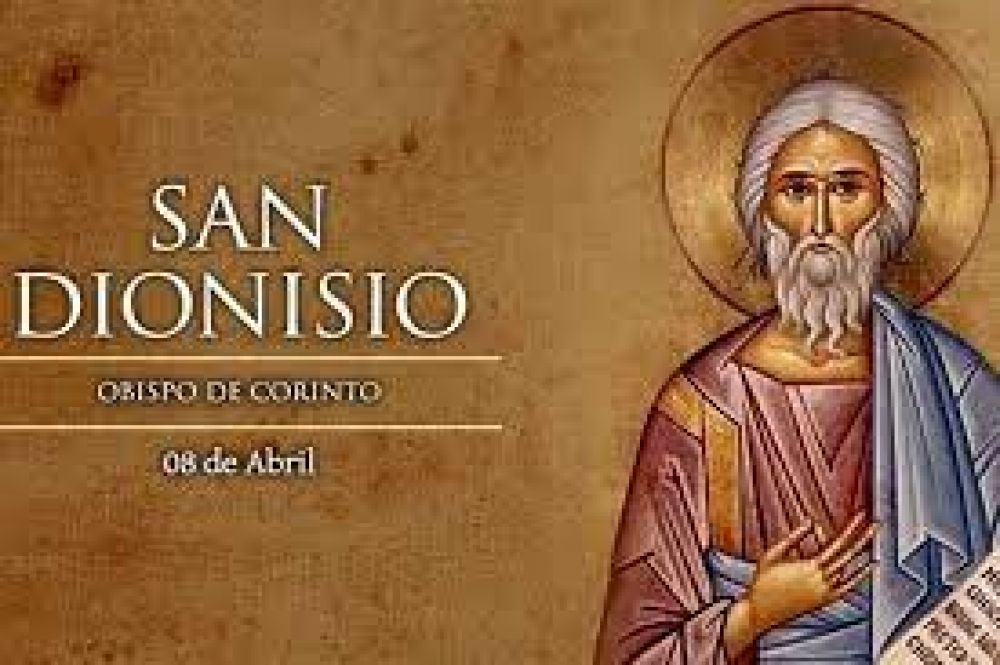 Hoy celebramos a San Dionisio, Obispo de Corinto y edificador de la doctrina catlica