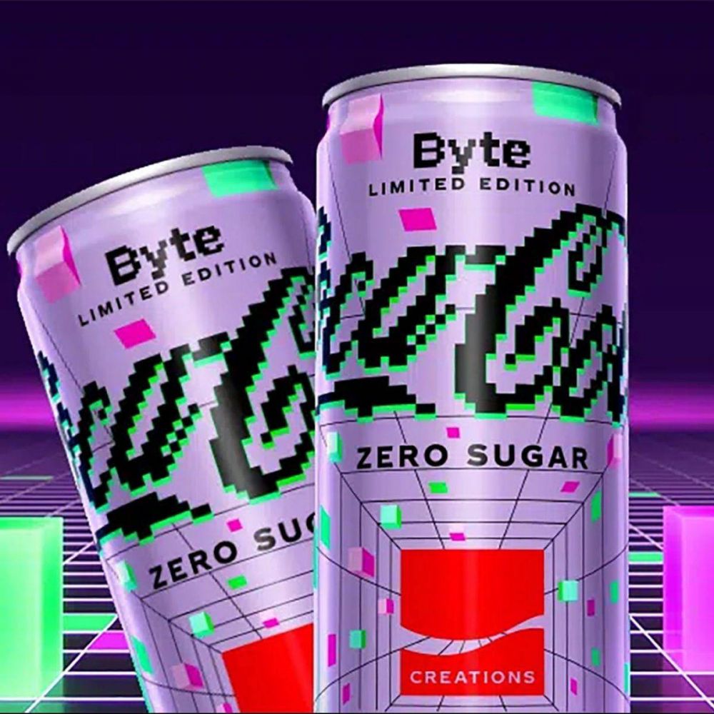 Una gaseosa con gusto a pixels? Coca-Cola Zero Sugar Byte se lanza dentro del Metaverso y en el mundo real