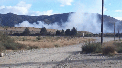Un incendio en el basural de Bariloche volvió a generar alarma entre los vecinos