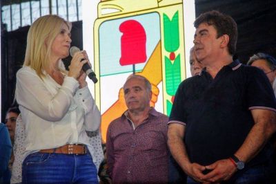 Espinoza y Magario encabezaron el acto de asunción de autoridades del PJ de La Matanza