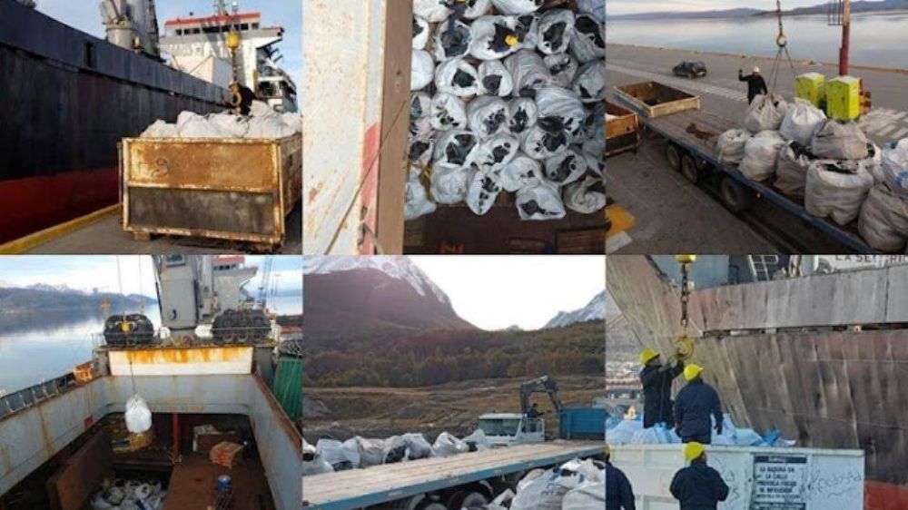 Reciclado envian 70 toneladas de neumticos en desuso al continente