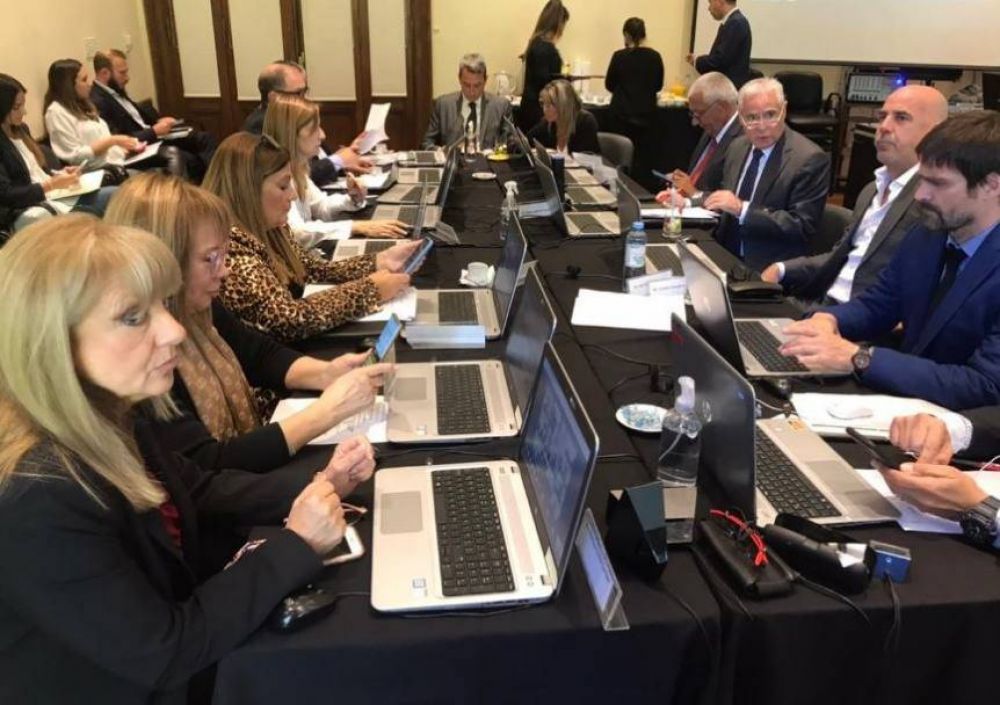 Sesion en Quilmes el Consejo de la Magistratura de la Provincia