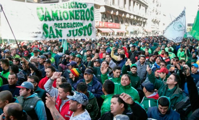 El movimiento obrero local repudió el intento de quita de personería jurídica a Camioneros