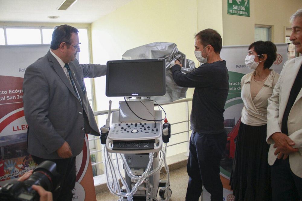 El hospital municipal recibi la donacin de un ecgrafo de ltima generacin