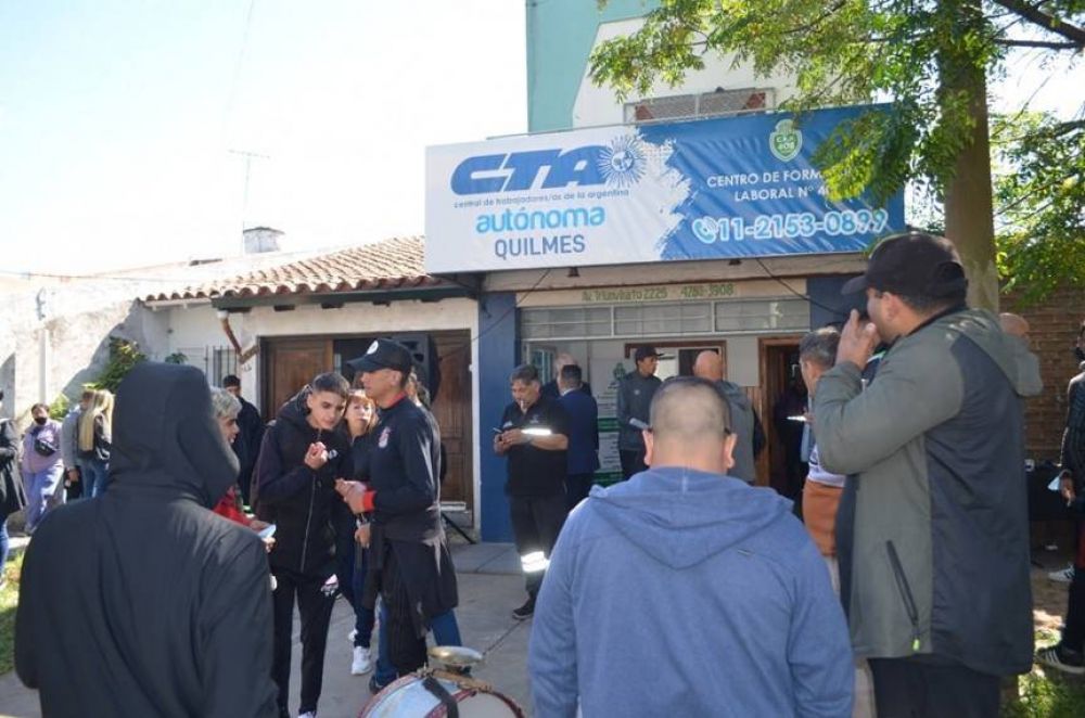La CTA Autónoma inauguró un nuevo espacio gremial y de formación en Quilmes Oeste