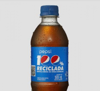 Nueva botella de Pepsi 100% reciclada