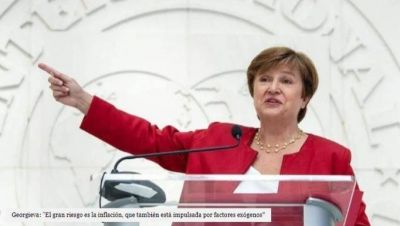FMI: Kristalina Georgieva advirtió que el “gran riesgo” de Argentina es la inflación