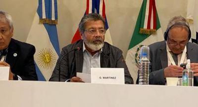 Gerardo Martínez participó del Foro de la Sociedad Civil del EuroLat