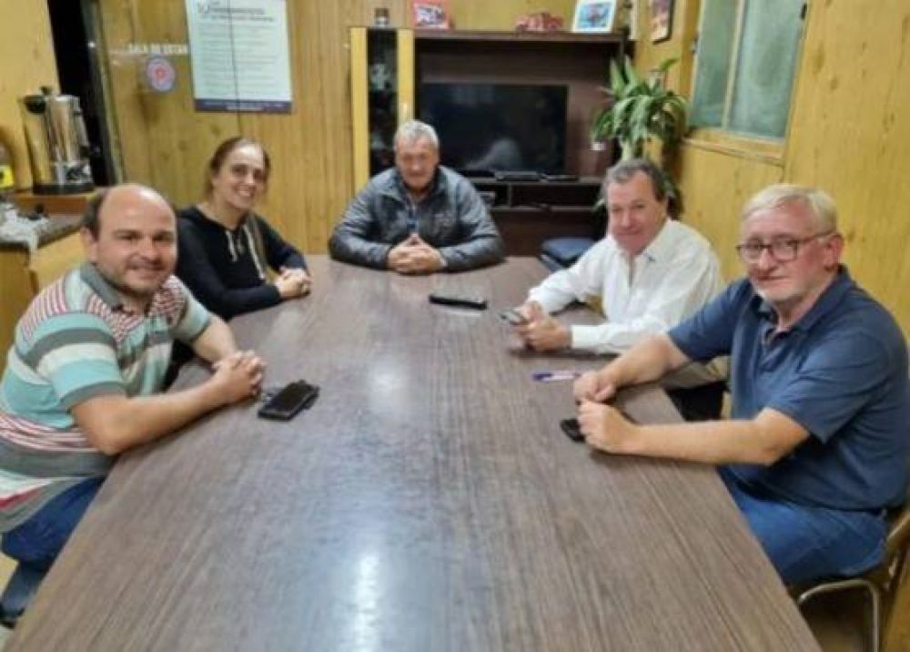Concejales del Bloque Foro Olavarría FR se reunieron con Bomberos Voluntarios