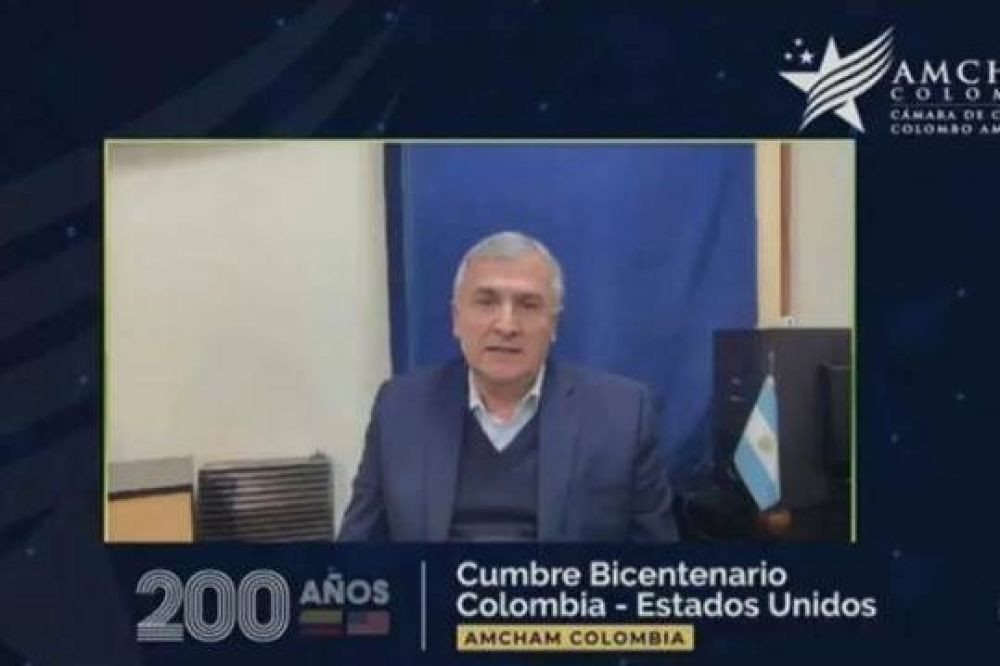 El gobernador explic el modelo jujeo de desarrollo energtico a la Cumbre Bicentenario Colombia - Estados Unidos