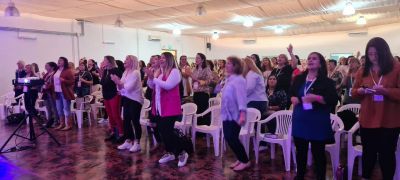 Masiva concurrencia en la primera cumbre del Consejo Cristiano de la mujer en Pilar
