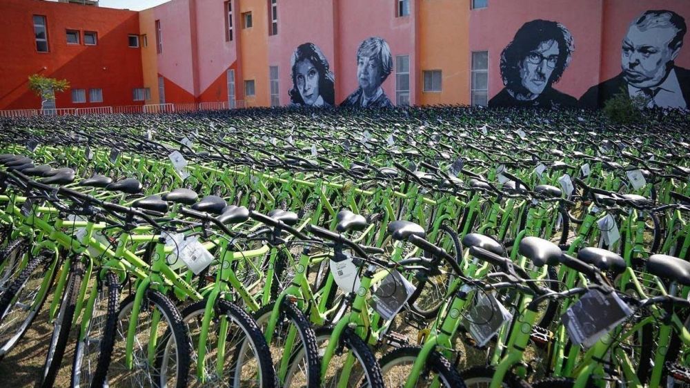 Ms de 1200 bicis para alumnos de escuelas pblicas de Avellaneda