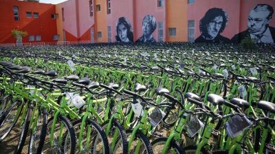 Más de 1200 bicis para alumnos de escuelas públicas de Avellaneda