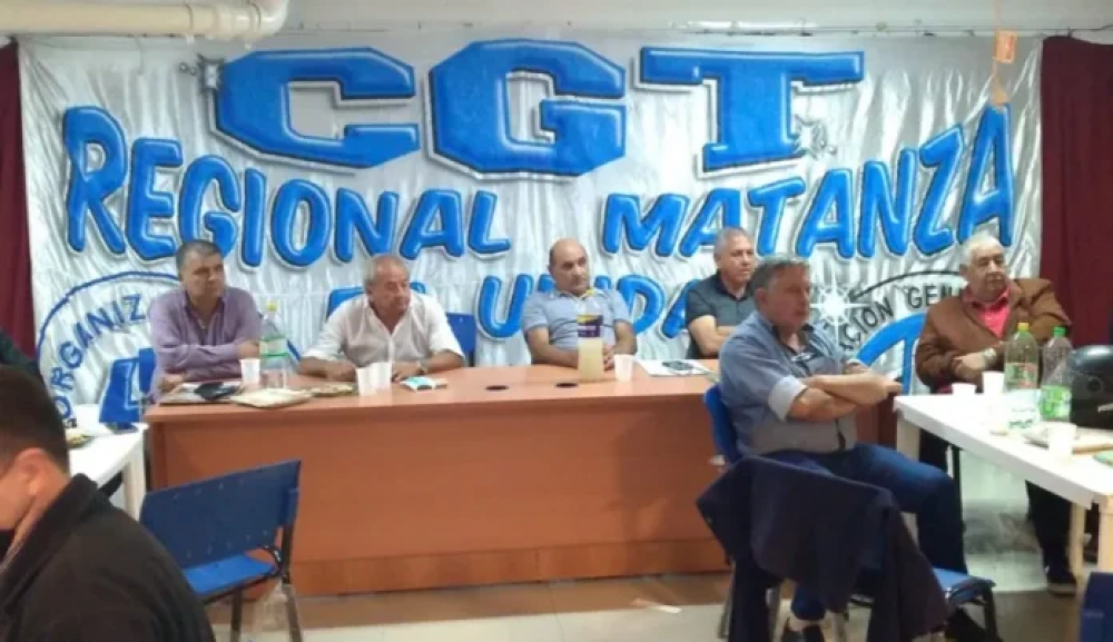 CGT La Matanza: por falta de acuerdo se dar por suspendido el plenario electivo