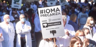 Los médicos platenses siguen en conflicto con IOMA y analizan medidas de fuerza