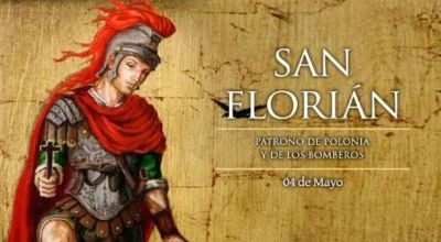 Hoy la Iglesia conmemora a San Flori�n, patrono de los bomberos