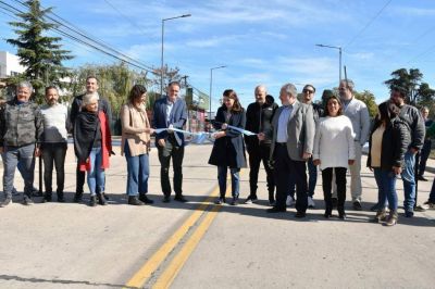 Moreno: Mariel Fernández y Gabriel Katopodis inauguraron la renovación integral de la Avenida Mitre