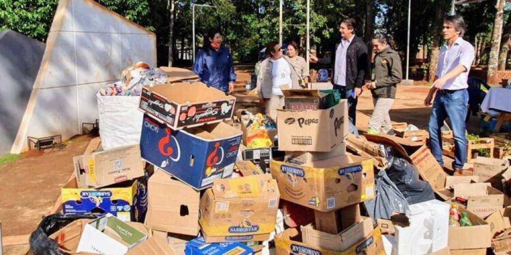Programa EcoCanje: Montecarlo es un referente en la provincia por el manejo integral que hace de sus residuos