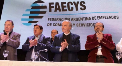 La Federación Argentina de Empleados de Comercio y Servicios expresó su apoyo a la gestión de  Armando Cavalieri