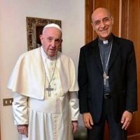 Mons. Víctor Fernández fue recibido por el papa Francisco en el Vaticano