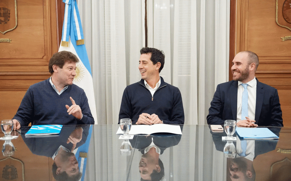 Martn Guzmn estuvo reunido a solas con Eduardo de Pedro, en medio de la pelea sin cuartel entre el Presidente y Cristina Kirchner
