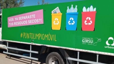 Contin�a el recorrido del Punto Limpio de Girsu en Playa y Trelew